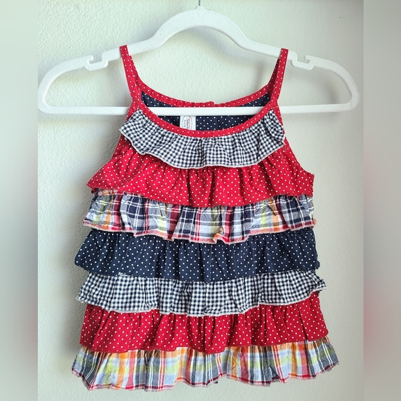 Talbots | Shirts & Tops | Talbots Kids Ruffled Tank Top | Poshmark